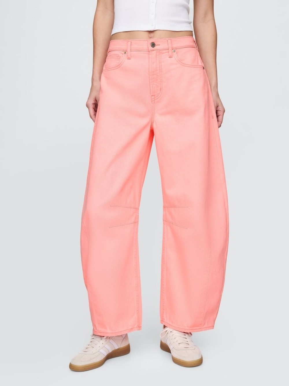 GAP Horseshoe High Rise Peach Jeans